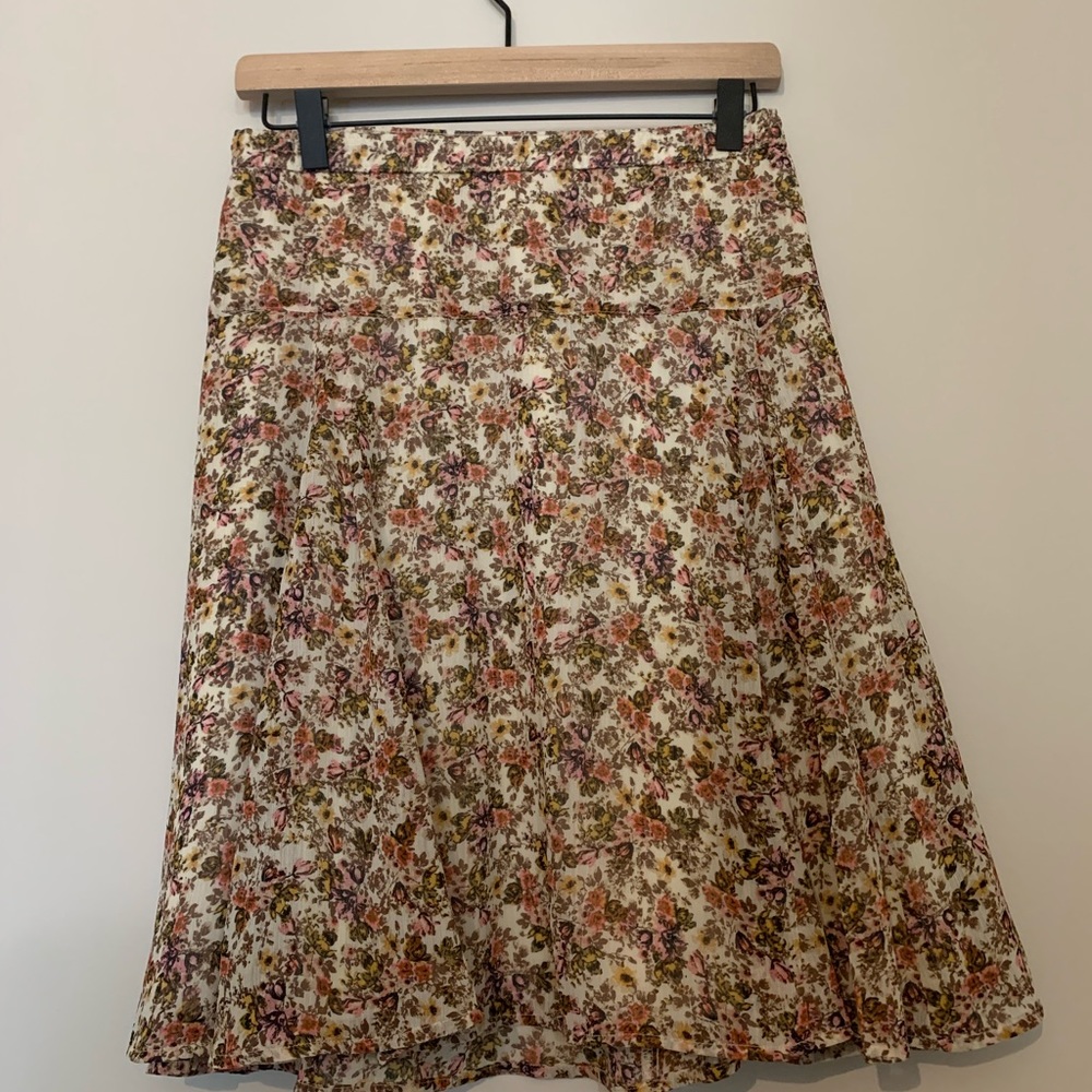 Floral Old Navy Skirt